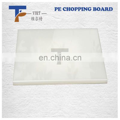 2022 Hot sale Food grade PE Plastic chopping cutting board creative set of four