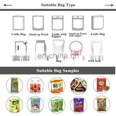 Factory Supplier Premade Bag Jerky Sugar Mangoes Doypack Packing Pouch Industrial Automatic Pet Food Packing Machine photo-3