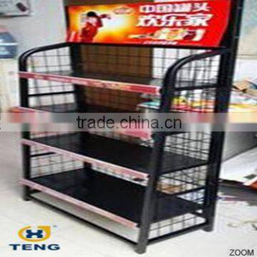 Supermarket And Store Metal Display Rack