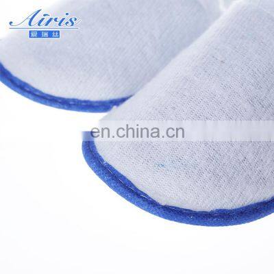 Disposable Non-woven Hotel Slipper 3mm Whiten Pressed EVA Sole Slippers photo-4