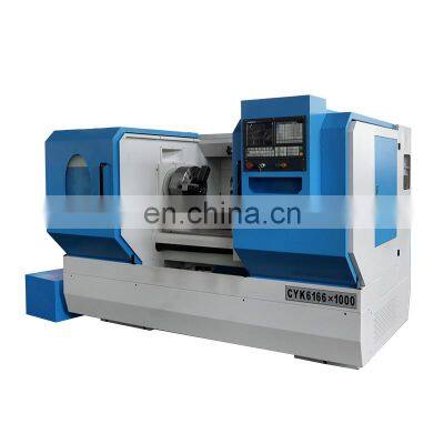 Siemens 808DA horizontale Hochleistung- CNC-Drehmaschine CYK6166x1000 für die Metallbearbeitung mit CE photo-2