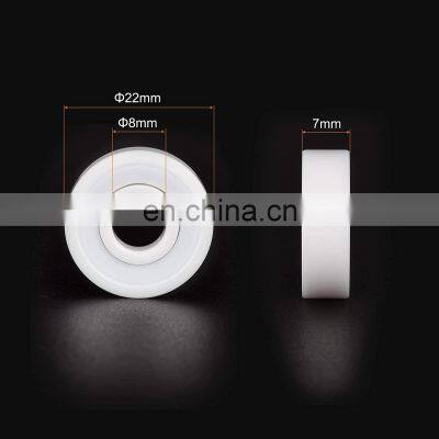 608-2RS Full Ceramic Ball Bearing 8x22x7mm Double Sealed Zirconia (ZrO2) Bearing 608 photo-4