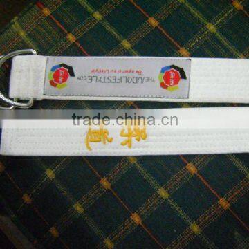 martial arts belt(double D hook belt)