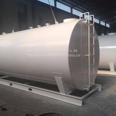 Diesel Fuel Tank With Skid Portable Gasoline Petrol Fuel Storage Tank for Petrol Filling Station photo-4