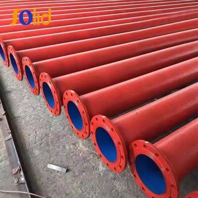 One Leading Manufacturer Of double flange FBE internal lined ductile iron pipes