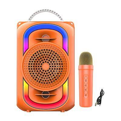 JQS406 OEM bass sound portable 4-inch speaker 8W power wireless bluetooth speaker for outdoor