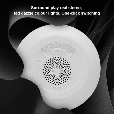 M22 Floating Led Ambient Light Mini Music Player Wireless Woofer Speaker Bluetooth Waterproof Speakers With Rgb Light photo-3