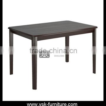 DT-144 2016 New Design Plyood Dining Wood Dinner Table Hotel Suite