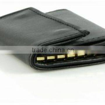Multifunctional Genuine Leather Key Case Wallet With Coin Pocket for Men and Women photo-2