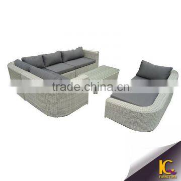 Most Popular Waterproof Rattan Outdoor Furniture Sofa Set Patio Sofa photo-3
