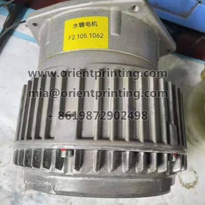 Original Used F2.105.1062 Original Geared Motor Alcolor Damping Motor For Heidelberg XL105 XL106  Spare Parts