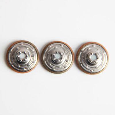 New Style High Quality Classic 17mm Accessories and Rivets Custom Logo Denim Metal Tack Jeans Button for Jeans photo-5