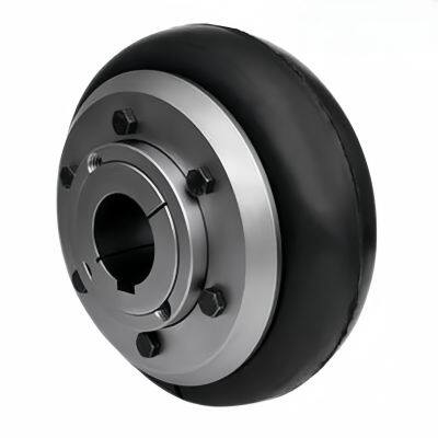Customizable Rigid Iron Steel Aluminium Rubber Tyre Coupling OEM Support for Pumps Industrial Equipment Construction Industries