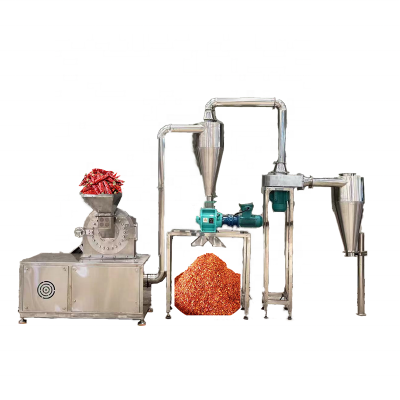 Mini Flour Mill Machine Grain Maize Grinder Speed Fine Chilli Powder Rice Grinder Pulverizer for Sale photo-6