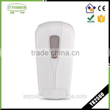 Wall mounted sink 500ml hand soap dispenser for hand sanitizer spray dispenser whole white color body YK2560