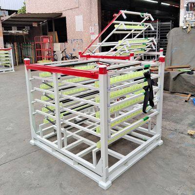 Corrosion-Resistant Automotive Parts Trolley for Assembly Line Transport