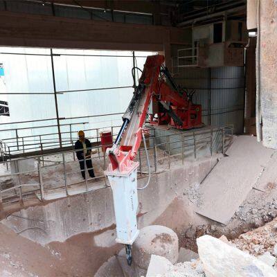 Pedestal Boom Rockbreaker System