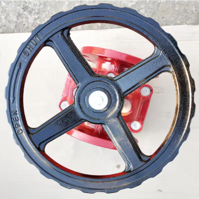 ANSI Manual Non-rising Stem Cast Iron Flange Gate Valve AWWA 125LB 150LB Fire Water Soft Seal Gate Valve photo-3