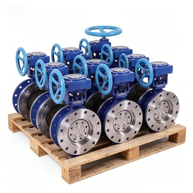 Double Eccentric Hard Seal Butterfly Valve for High-Pressure Water Systems