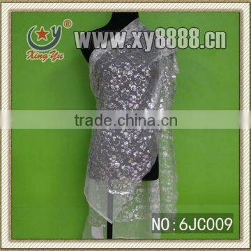 Wholesale Fashion Design Sequins Embroidery Fabric