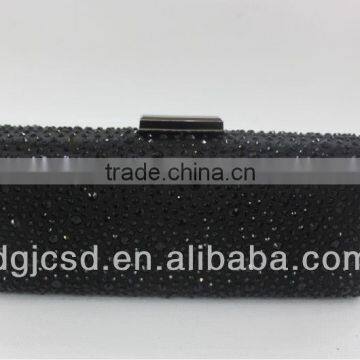 hot selling hotfix crystal evening clutch, factory wholesale cheap clutches