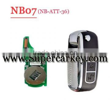 2016 Newest NB07 3 button remote key with NB-ATT-36 Honda model for KD900/URG200 machine