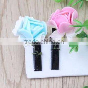 2015 Hot Holiday Gifts Bean Sprout Hairpins Fashion Unisex Bean Sprouts Flower Fruits Plants Grass Antenna photo-6
