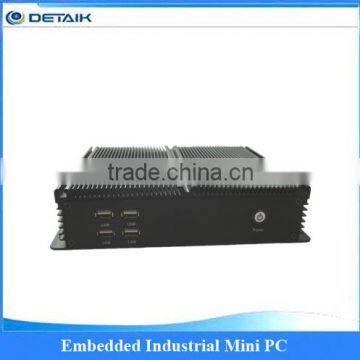 Intel DN2800 Industrial Fanless Embedded Mini PC 1*HDMI, 1*LPT, 1*VGA, 2*COM