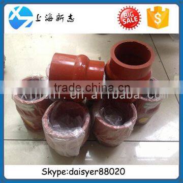 Shanghai Diesel Engine Parts D6114 / D9 / Carter 6121 rubber connecting pipe D12-104-3213