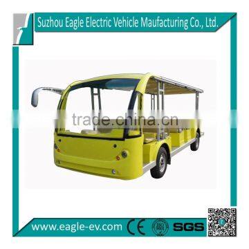 23 seats electric mini bus with powerful motor from Suzhou Eagle                        
                                                Quality Choice