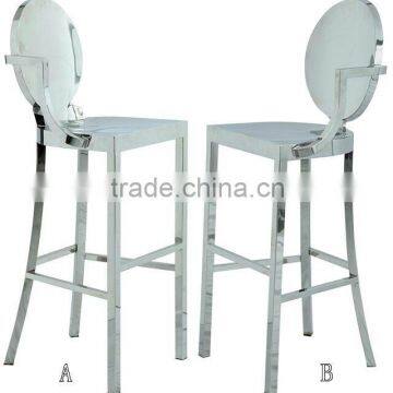 New Classic Stainless Steel Bar Chair photo-5