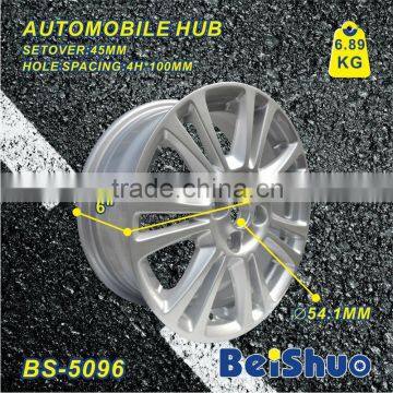 BS-5096 Aluminium alloy car wheels,wheel rim, auto wheel hub