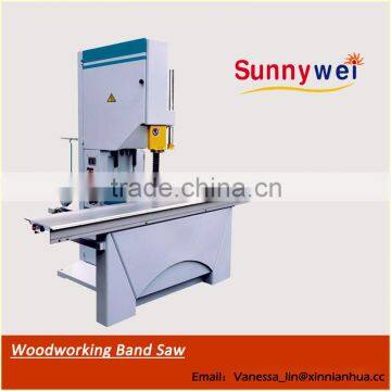 horizontal wood cutting band saw