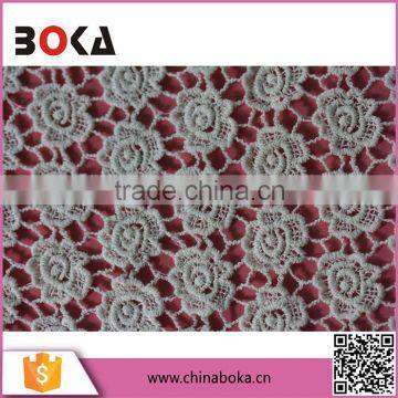 Wholesale Products China Water Soluble Chemical African Lace Fabric photo-3