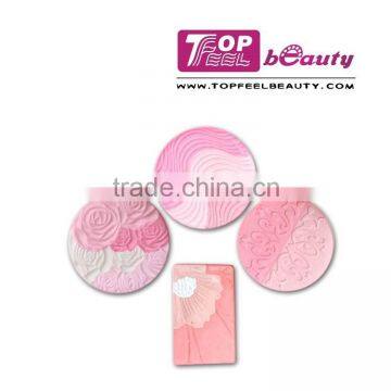 Popular Flower Logo Multi Color Blush With Good Pigment photo-2