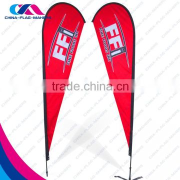 fastest delivery outdoor aluminum frame fly beach banner flag