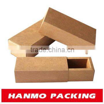 custom made&printed kraft drawer box for oil essential factory price