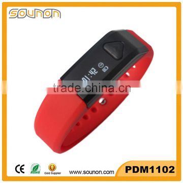 Sounon Unisex Wristband Pedometer, CE & ROHS Pedometer Bracelet, Smart Pedometer from Factory