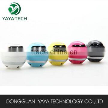 Fashion colorful ball Portable Wireless Bluetooth Mini Speaker Factory price