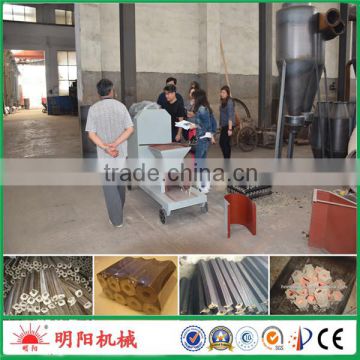 Factory sale BBQ wheat straw rice husk sugarcane briquette machine 008615039052280