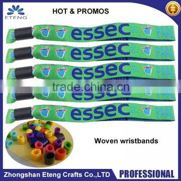 High quality textile custom festival fabric wristbands                        
                                                Quality Choice