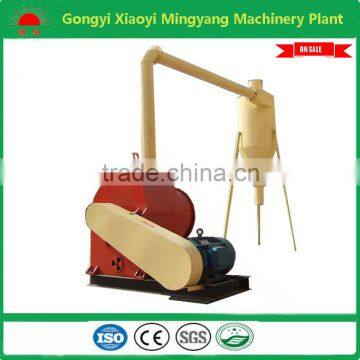 Factory direct sale 400kg per hour tree branch hammer mill with simple operation