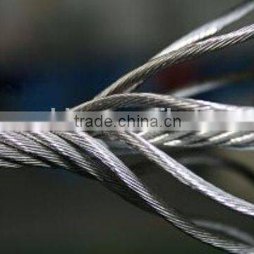 7x19, 7x19W, 7x31SW Steel wire rope for winch