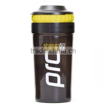 600ml Plastic sport Shaker Pro bottle 40 BPA free