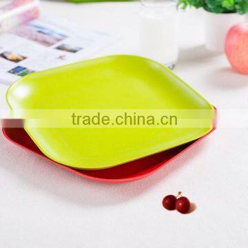 bamboo fiber bread bin wholesale dinner plastic plate