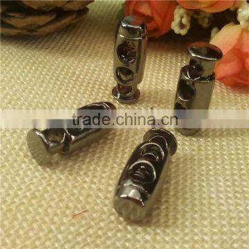 Two Hole Stoppers Spring Clothing Stopper Metal Spring Stopper photo-4