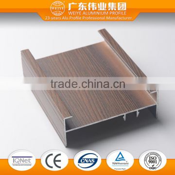 Custom cheap color anodized aluminium alloy furniture extruded window frame profiles