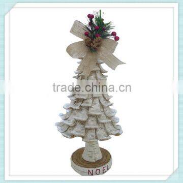 artificial polyresin christmas tree