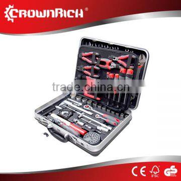 130pcs aluminium case hand tool set