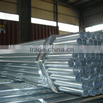 Galvanized Tubular Fence Pipes / Zinc coated 60GSM